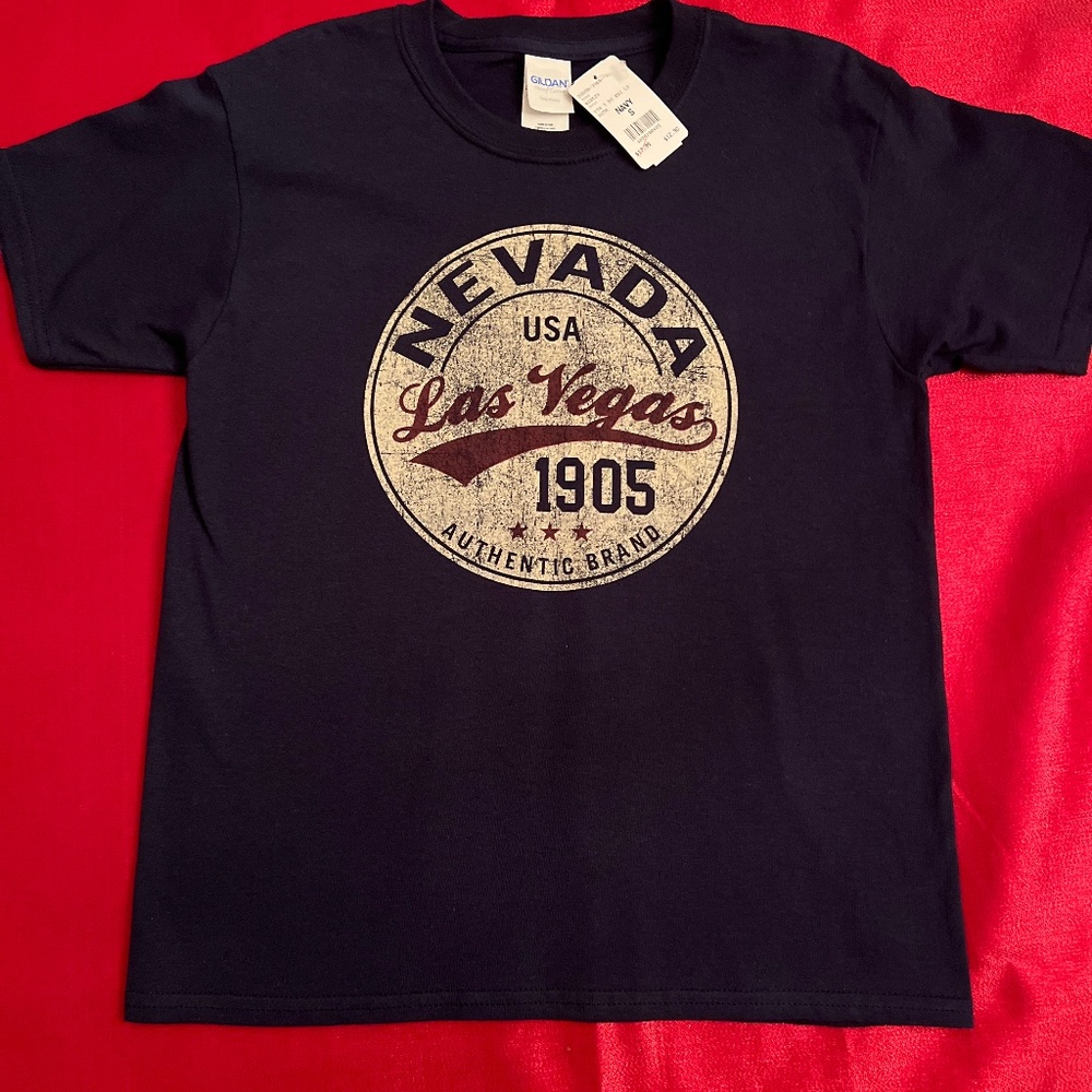 ⚡️Las Vegas Short Sleeve T-Shirt (navy)⚡️